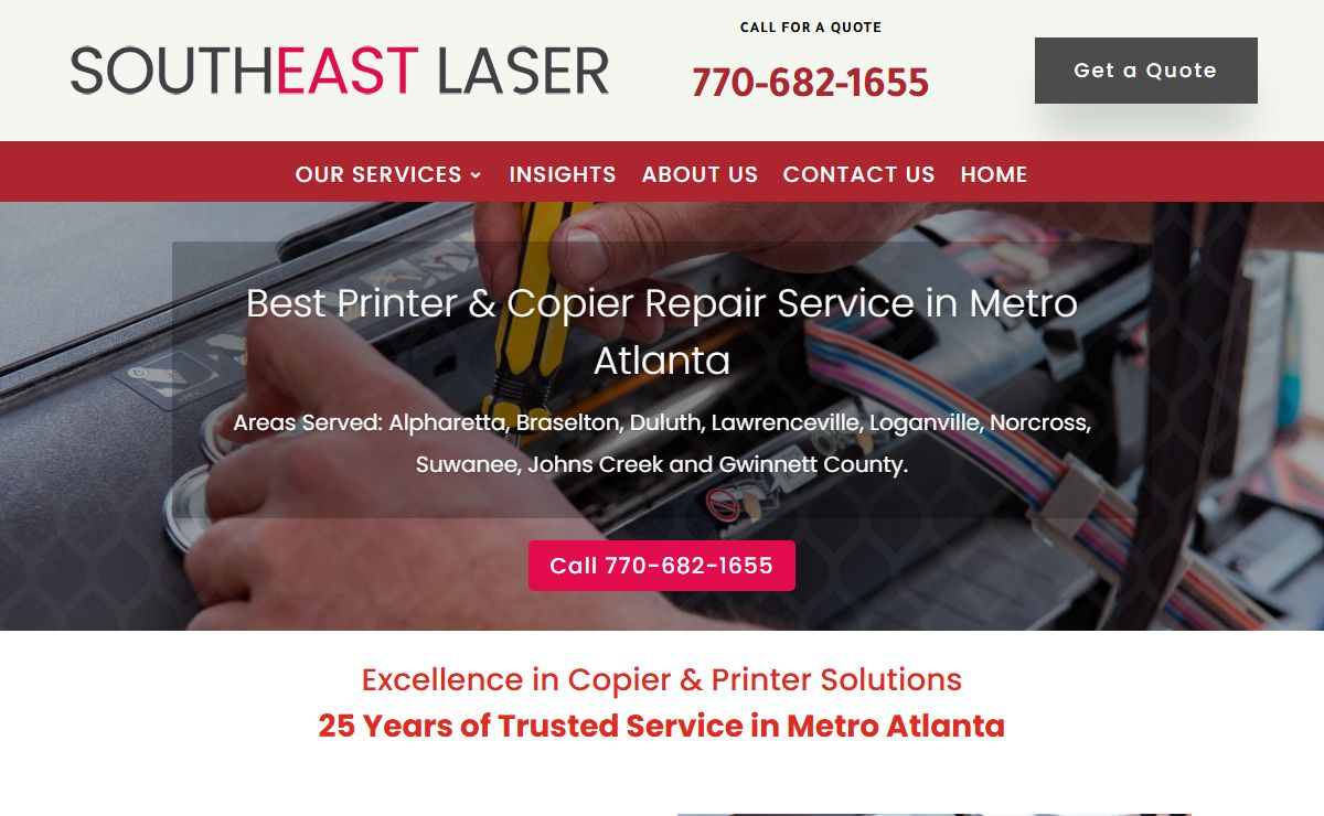 Best Printer Copier Repair Service in Metro Atlanta: 2023