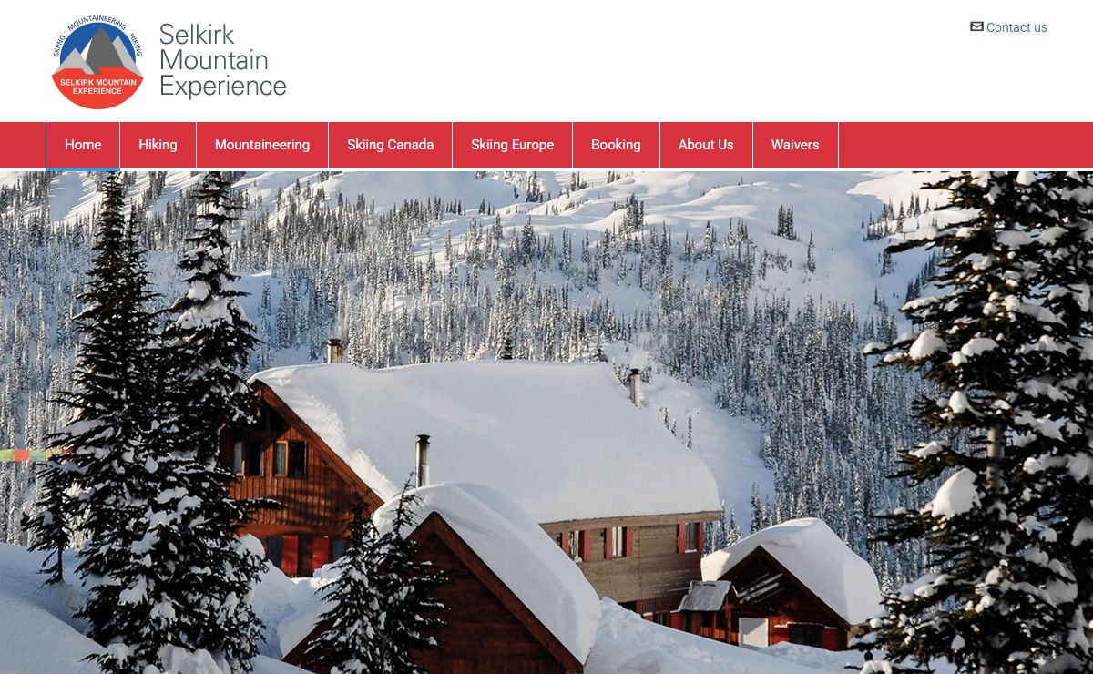 Selkirk Mountain Experience at the Durrand Glacier Chalet - Skiing, mountaineering, hiking and climbing.