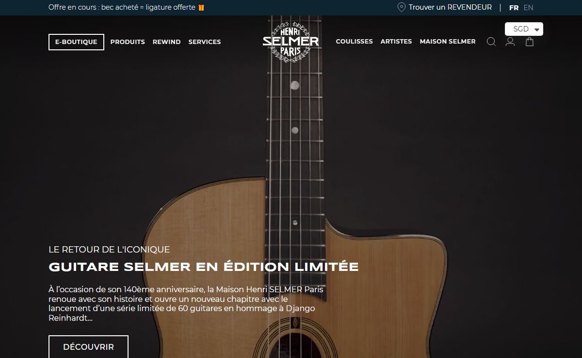 Henri SELMER Paris