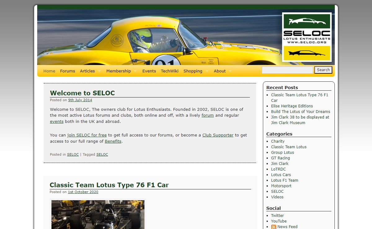 SELOC | Lotus Enthusiasts Club