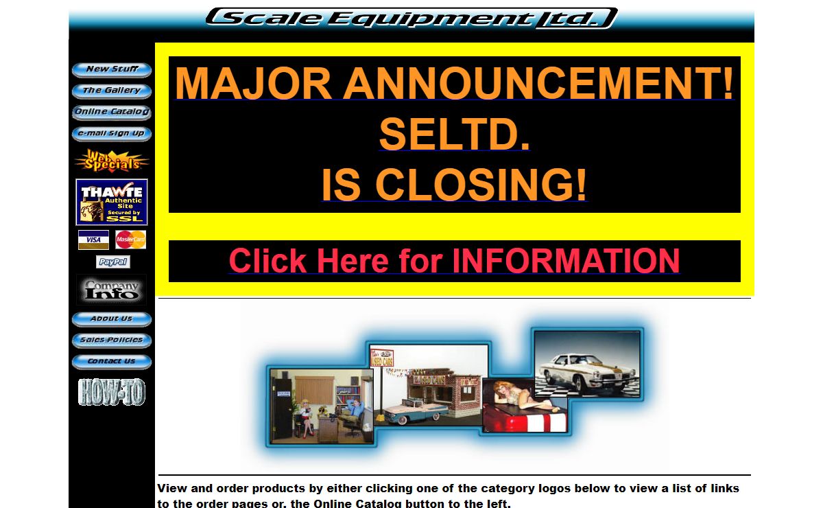 Scale Equipment Ltd. Home Page