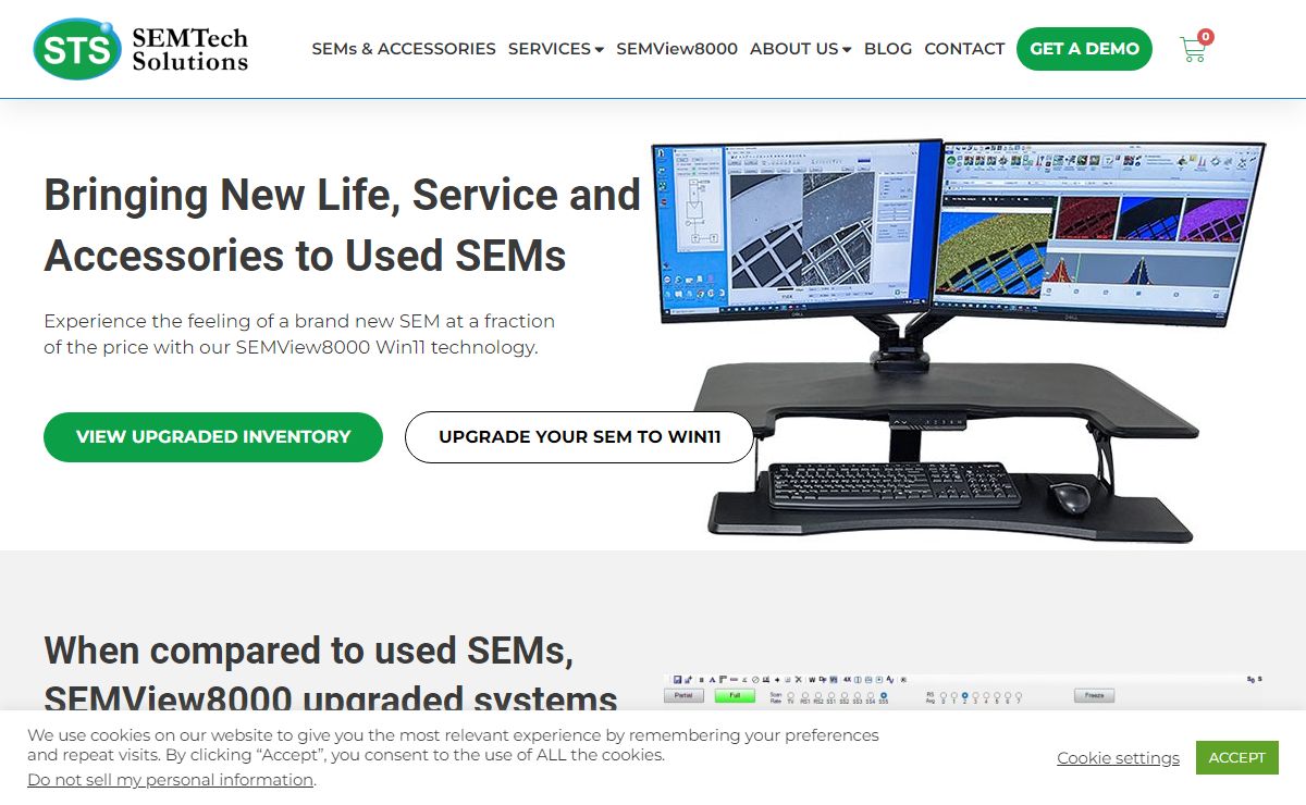 Used SEM | Used Scanning Electron Microscope | SEMTech Solutions