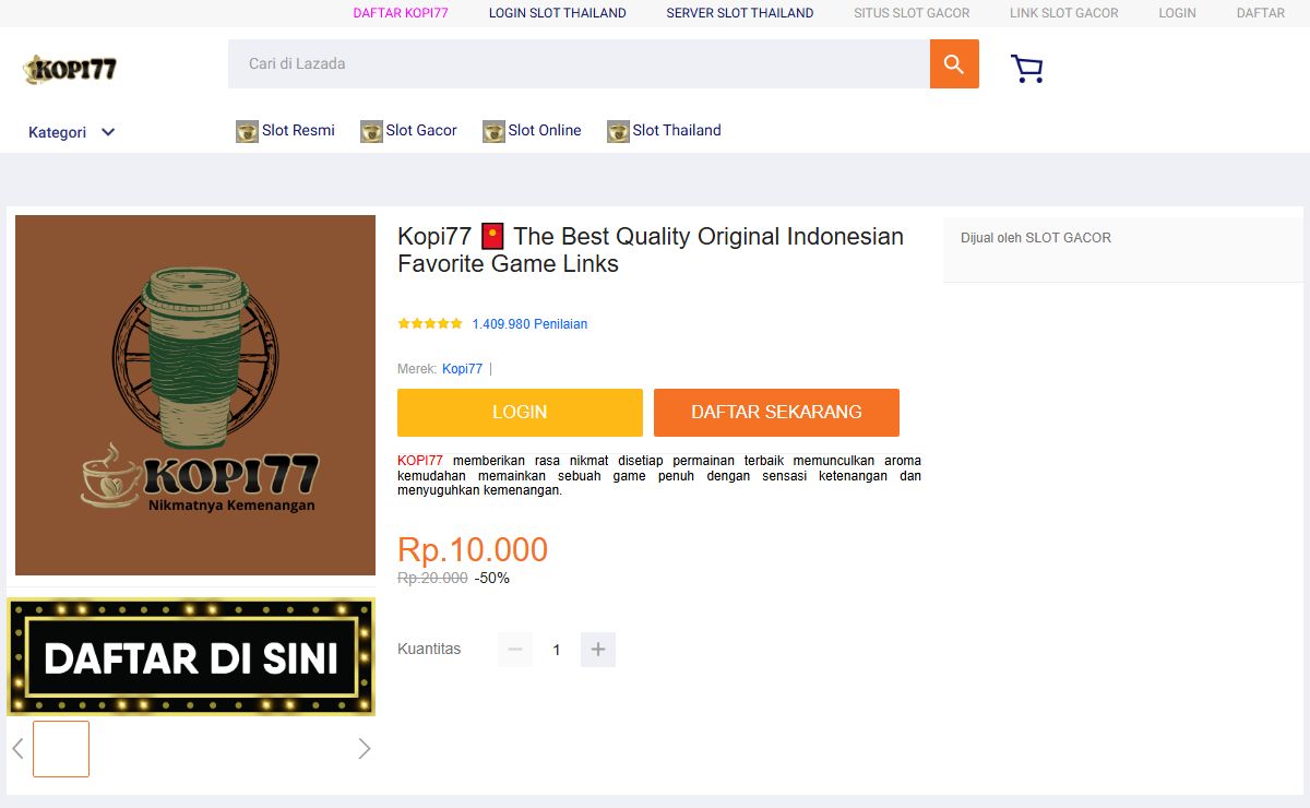 Kopi77 🧧 The Best Quality Original Indonesian Favorite Game Links