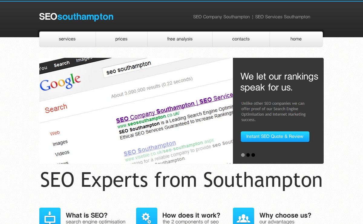 SEO Company Southampton | SEO Services Southampton | SEO Southampton