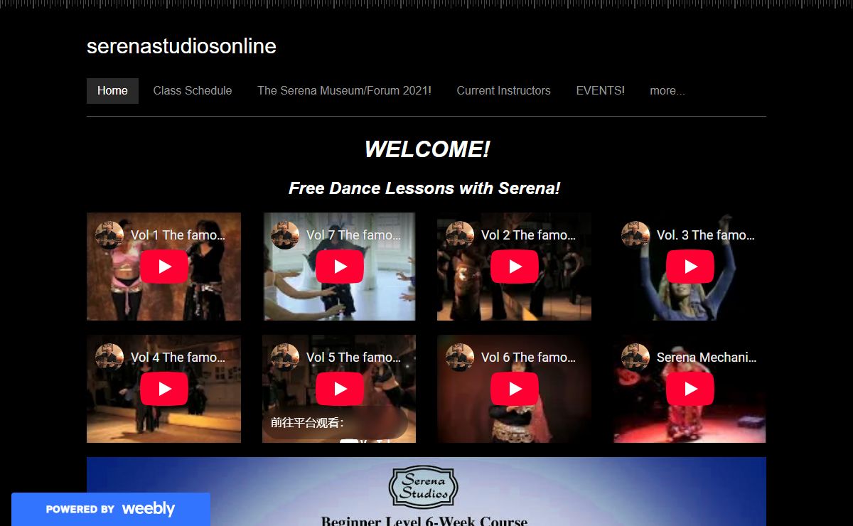 serenastudiosonline - Home