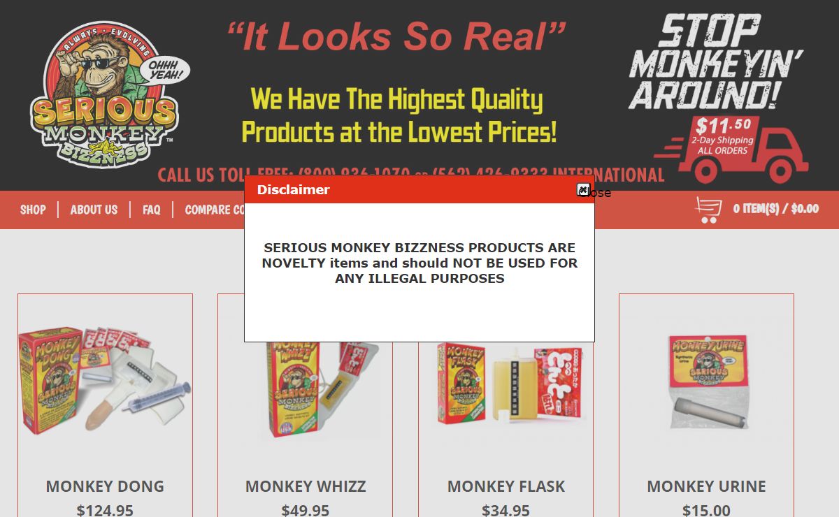 Serious Monkey Bizzness