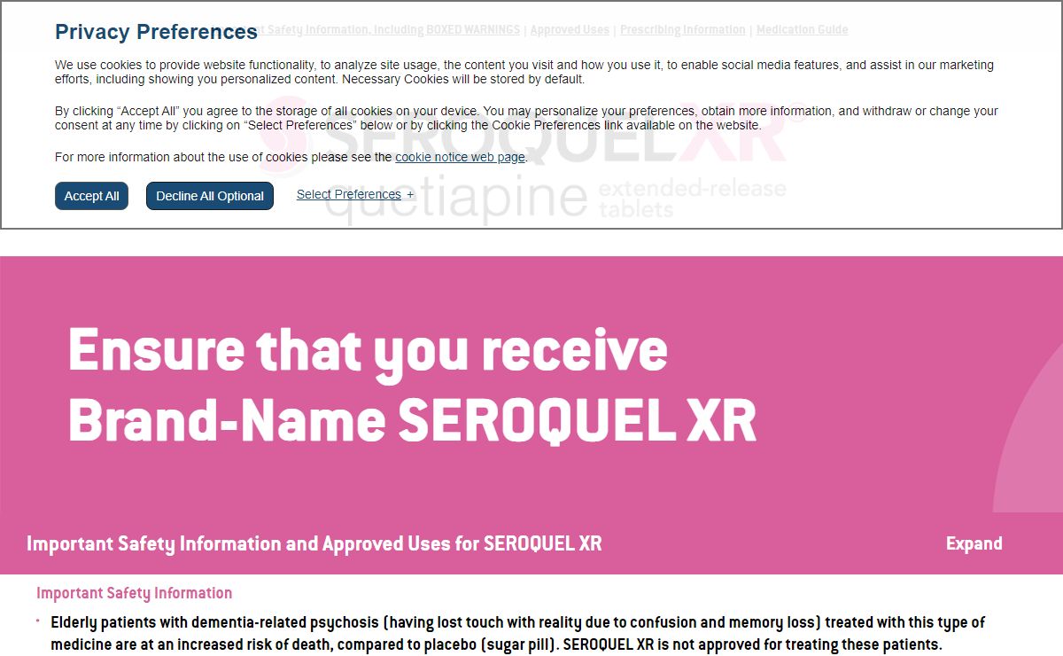 Bipolar Disorder Medication | SEROQUEL XR® (quetiapine)
