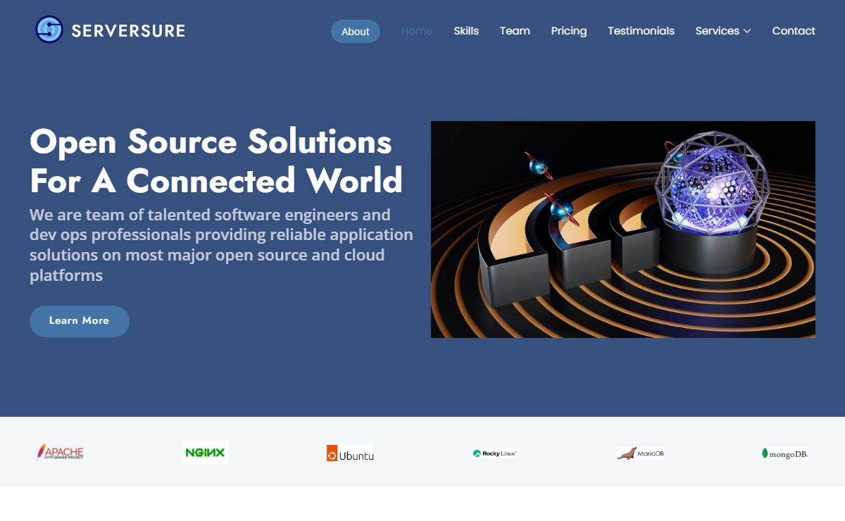 Serversure - Web Hosting and Software Engineering