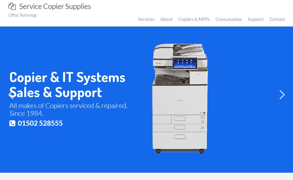 Service Copier Supplies repairs & sales Norwich