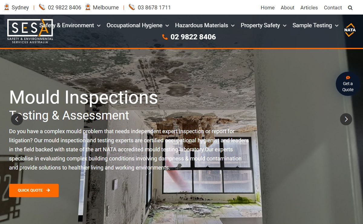 SESA and SESA Lab: Safety & Environmental Service Provider