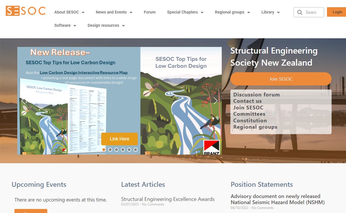 SESOC – Structural Engineering Society New Zealand (Inc.)