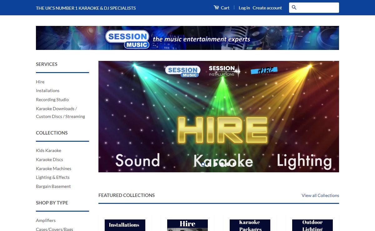Session Music. The UK's Number 1 Karaoke DJ Entertainment Specialists
