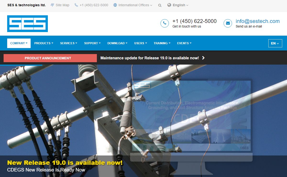 SES is your single source solution provider for all your grounding / earthing, corrosion control, lightning, electromagnetic interference and EMC analysis. - SES & technologies ltd.