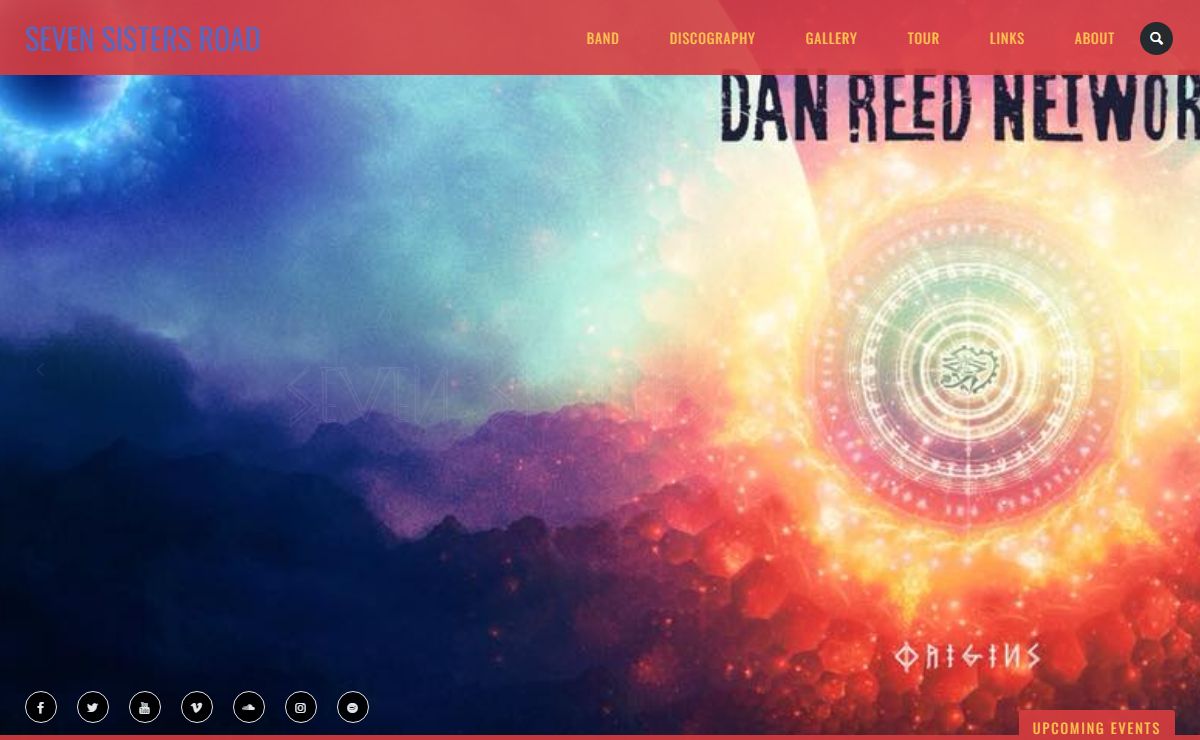Seven Sisters Road | Seven Sisters Road has the most complete Dan Reed Network and Dan Reed discography – albums, singles, promos, bootlegs, videos and more