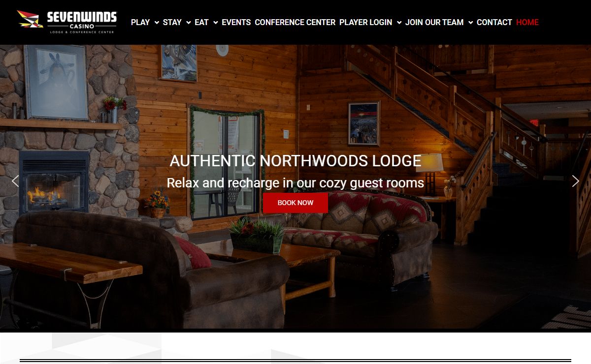 Sevenwinds Casino, Lodge & Conference Center - Hayward WI - Casino