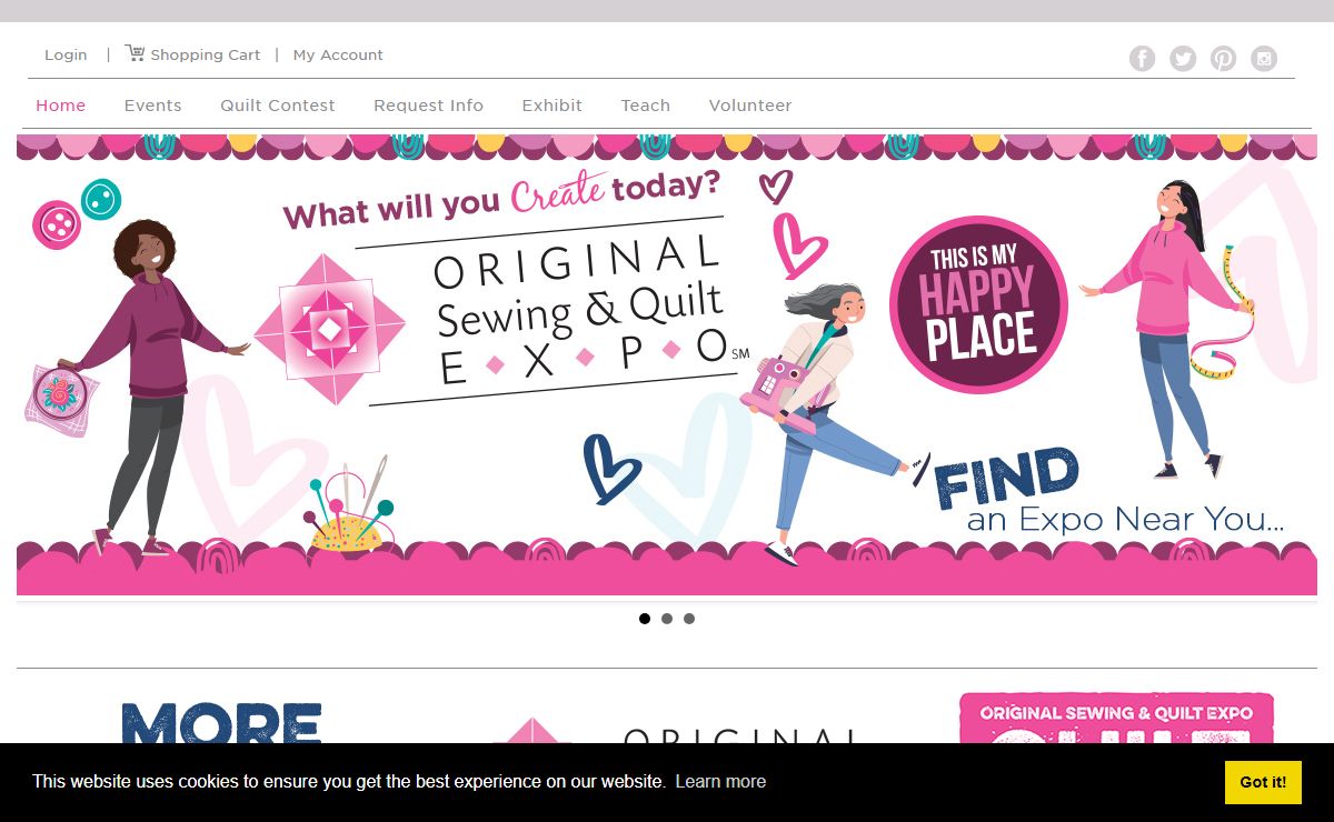 Original Sewing & Quilt Expo