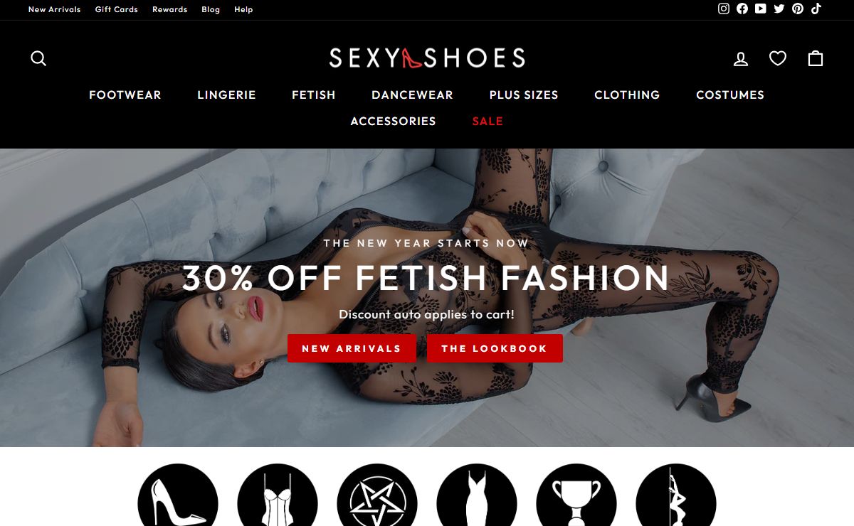 Sexy Shoes, Sexy Lingerie, Stripper Heels, Dancewear, & More – SEXYSHOES.COM
