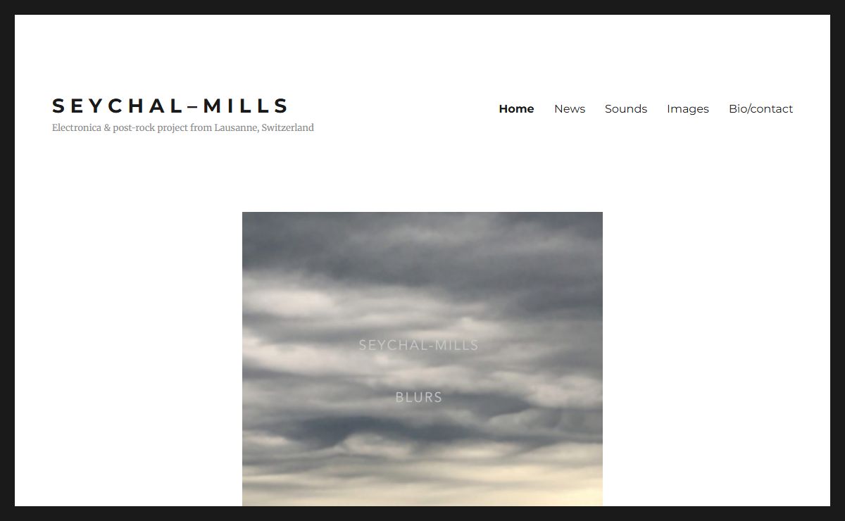 S E Y C H A L – M I L L S – Electronica & post-rock project from Lausanne, Switzerland