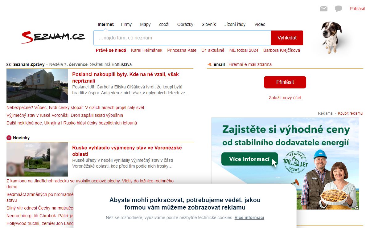 Seznam – najdu tam, co neznám