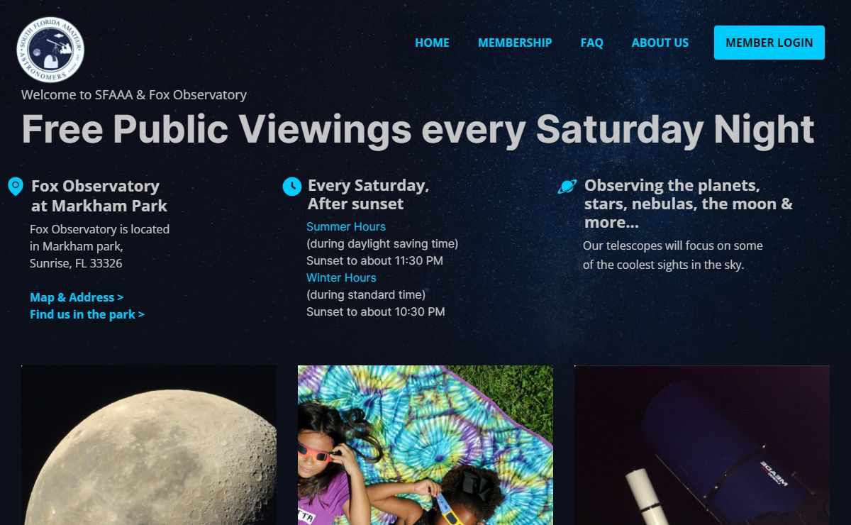SFAAA & Fox Observatory – Fox Observatory