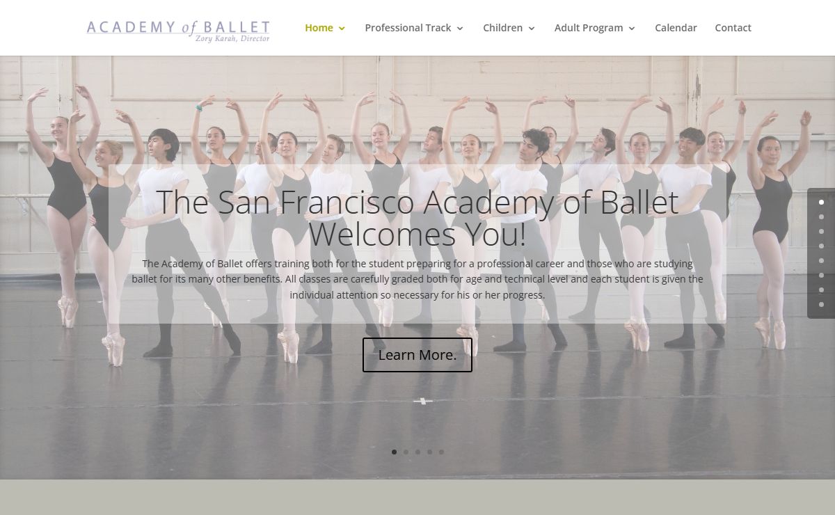 Academy of Ballet San Francisco | Professional Ballet School