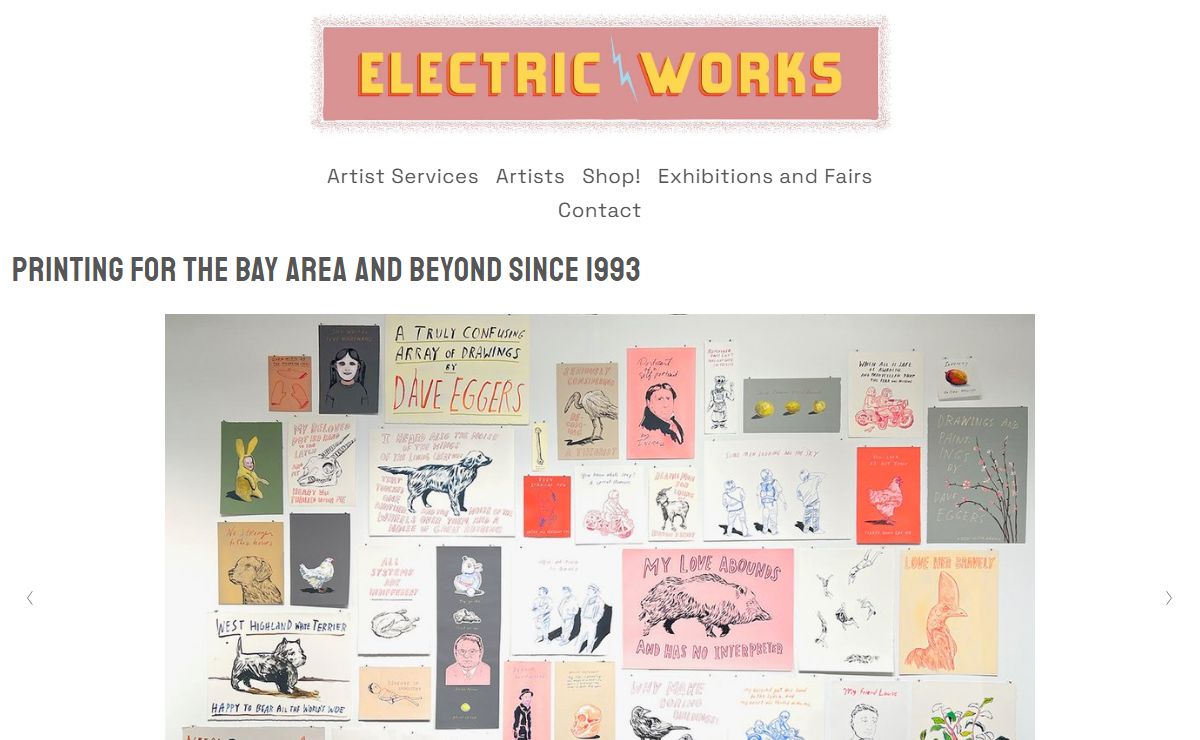 ELECTRIC WORKS | Explore Art Services Now