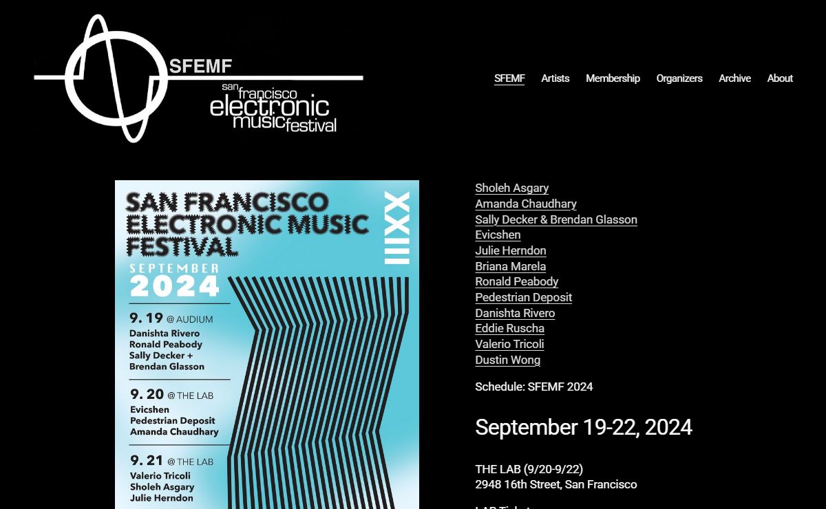 San Francisco Electronic Music Festival