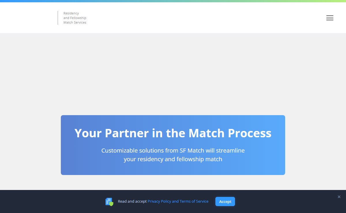 SF Match - Residency and Fellowship Matching Services