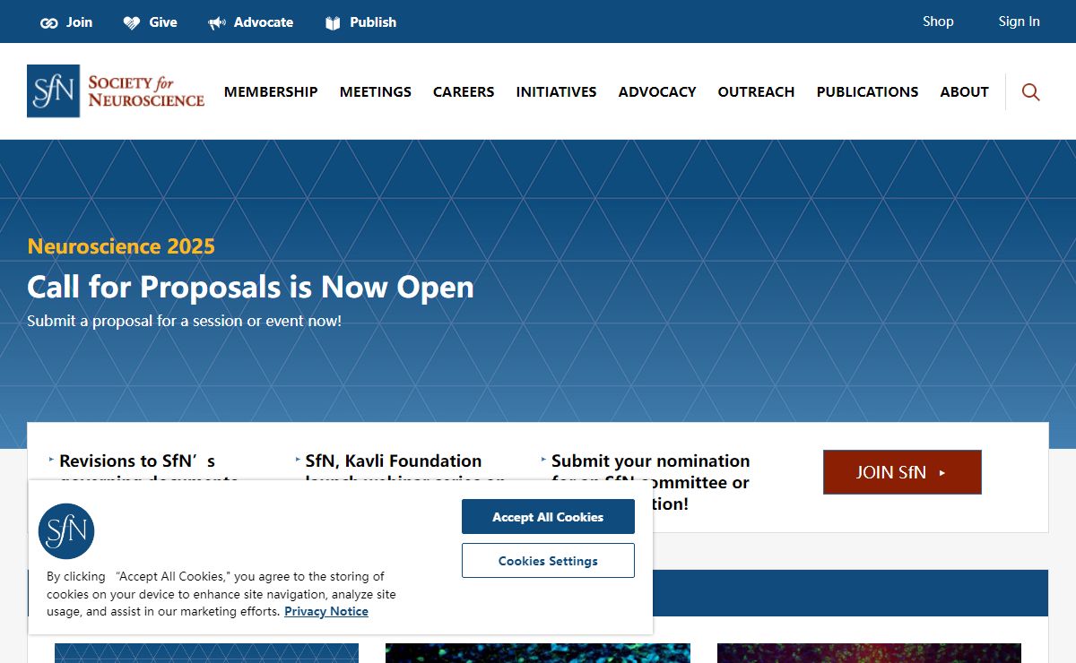 Society for Neuroscience - Society for Neuroscience - Advancing the Understanding of the Brain and Nervous System