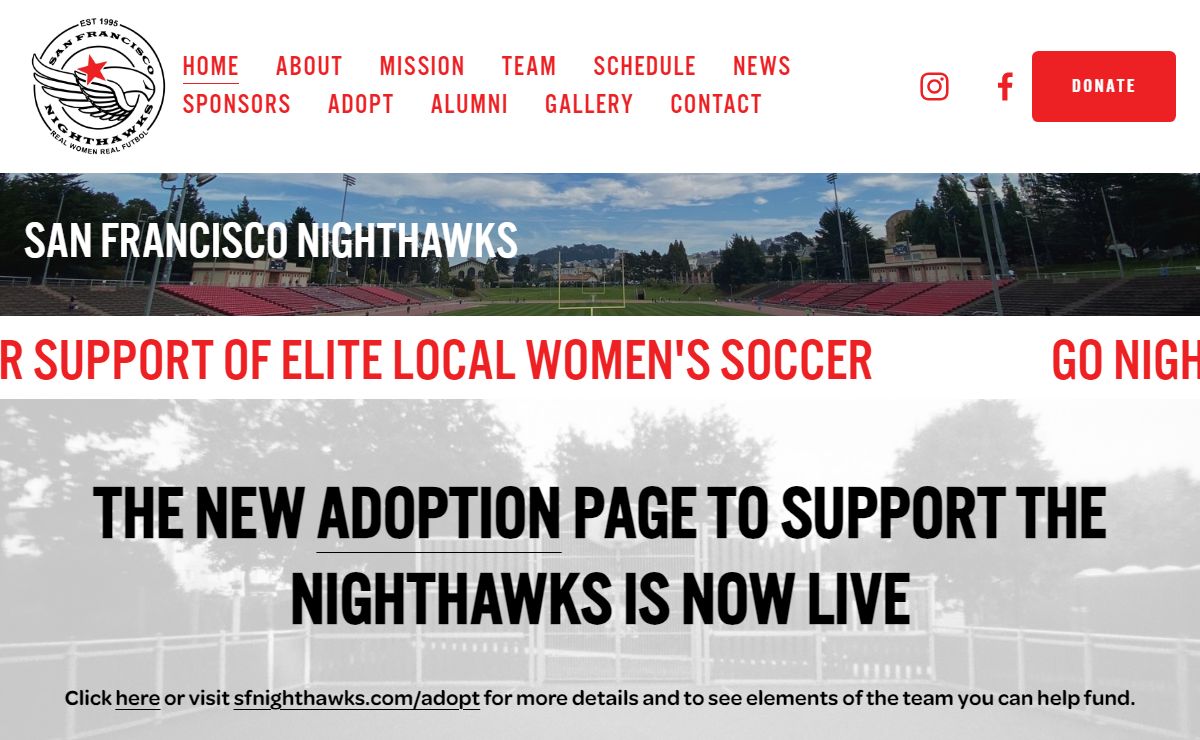 SF Nighthawks Women's Soccer Club