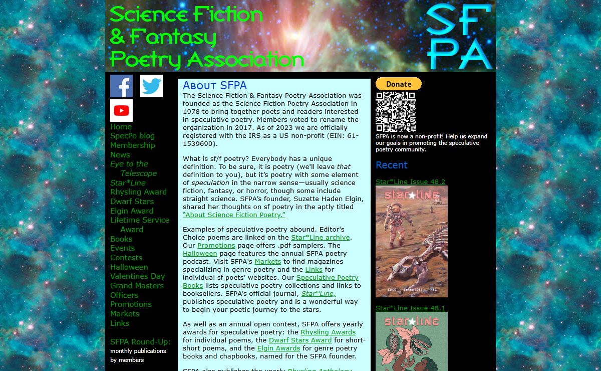Science Fiction Poetry Association