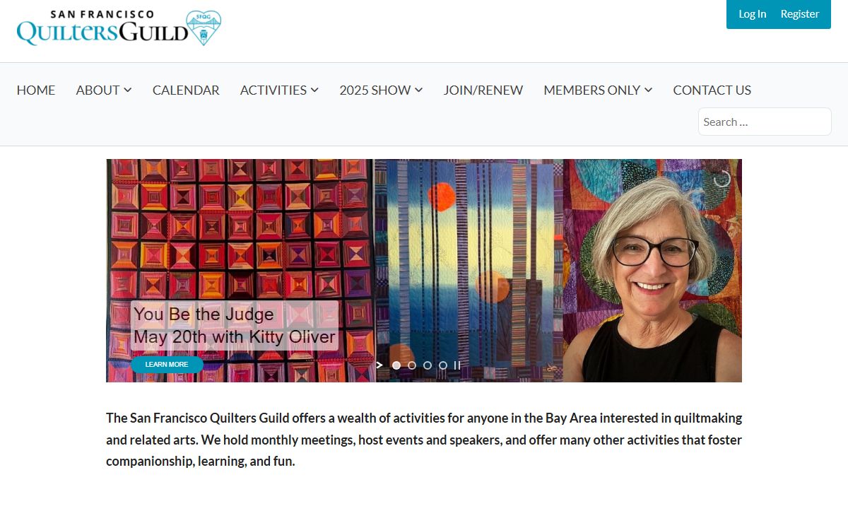 San Francisco Quilters Guild – We offer a wealth of activities for anyone in the Bay Area interested in quiltmaking and related arts.