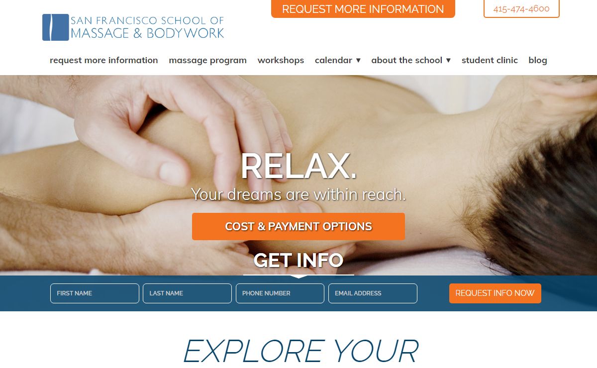 Home - San Francisco School of Massage