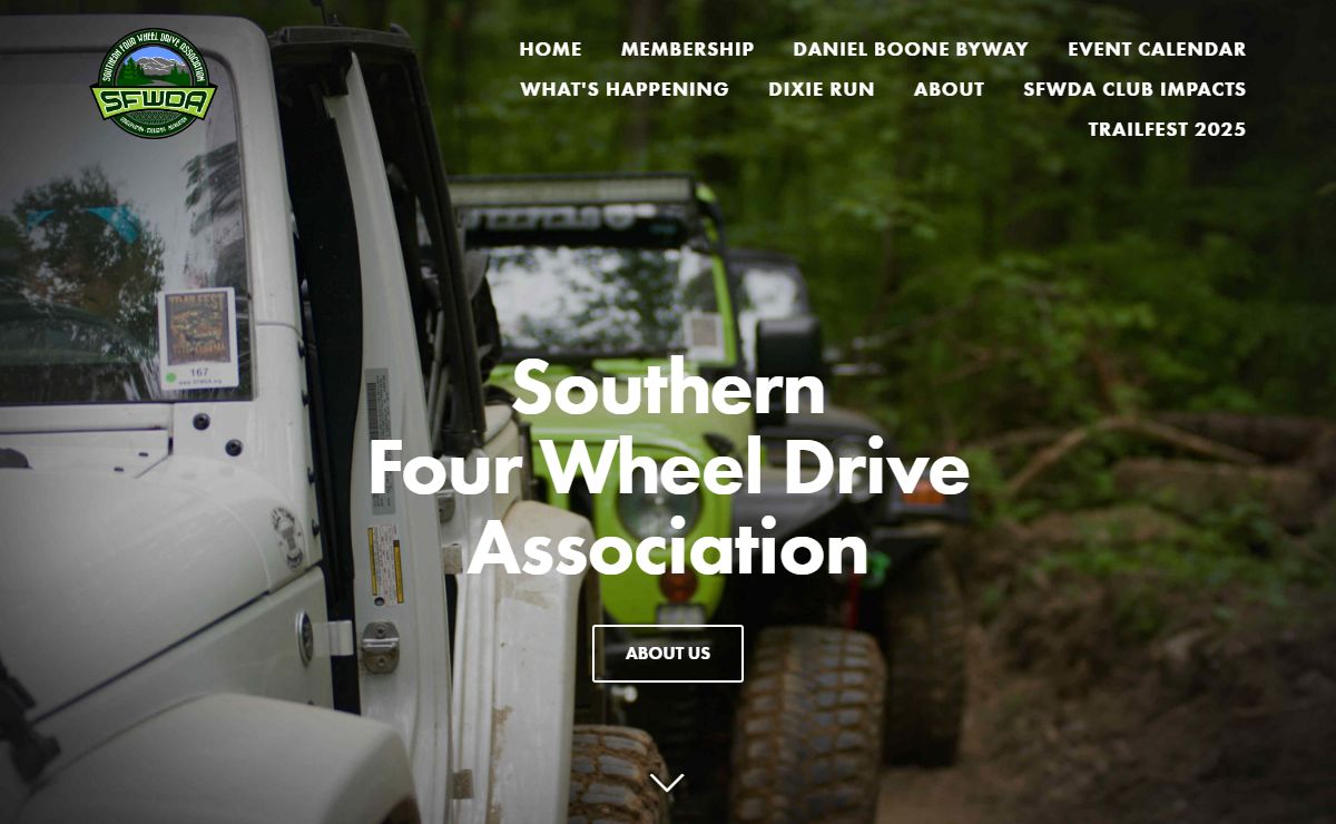 Southern Four Wheel Drive Association - SFWDA.org Southern Four Wheel Drive Association