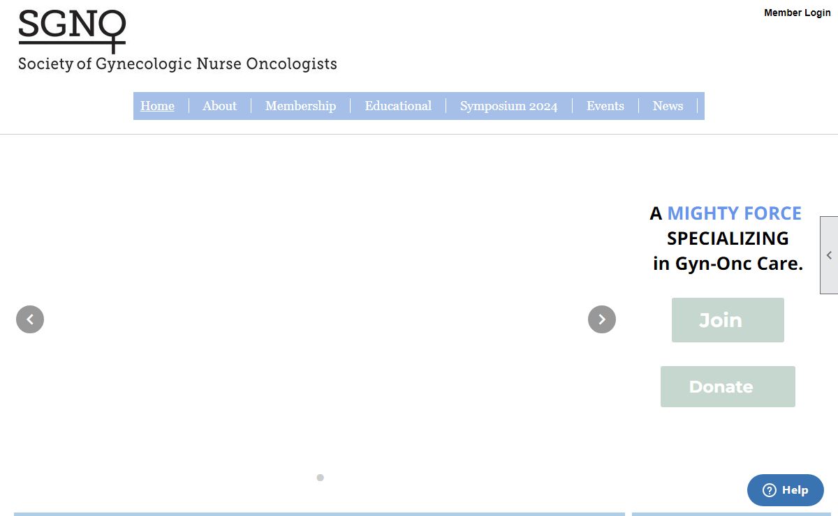 Home - Society of Gynecologic Nurse Oncologists