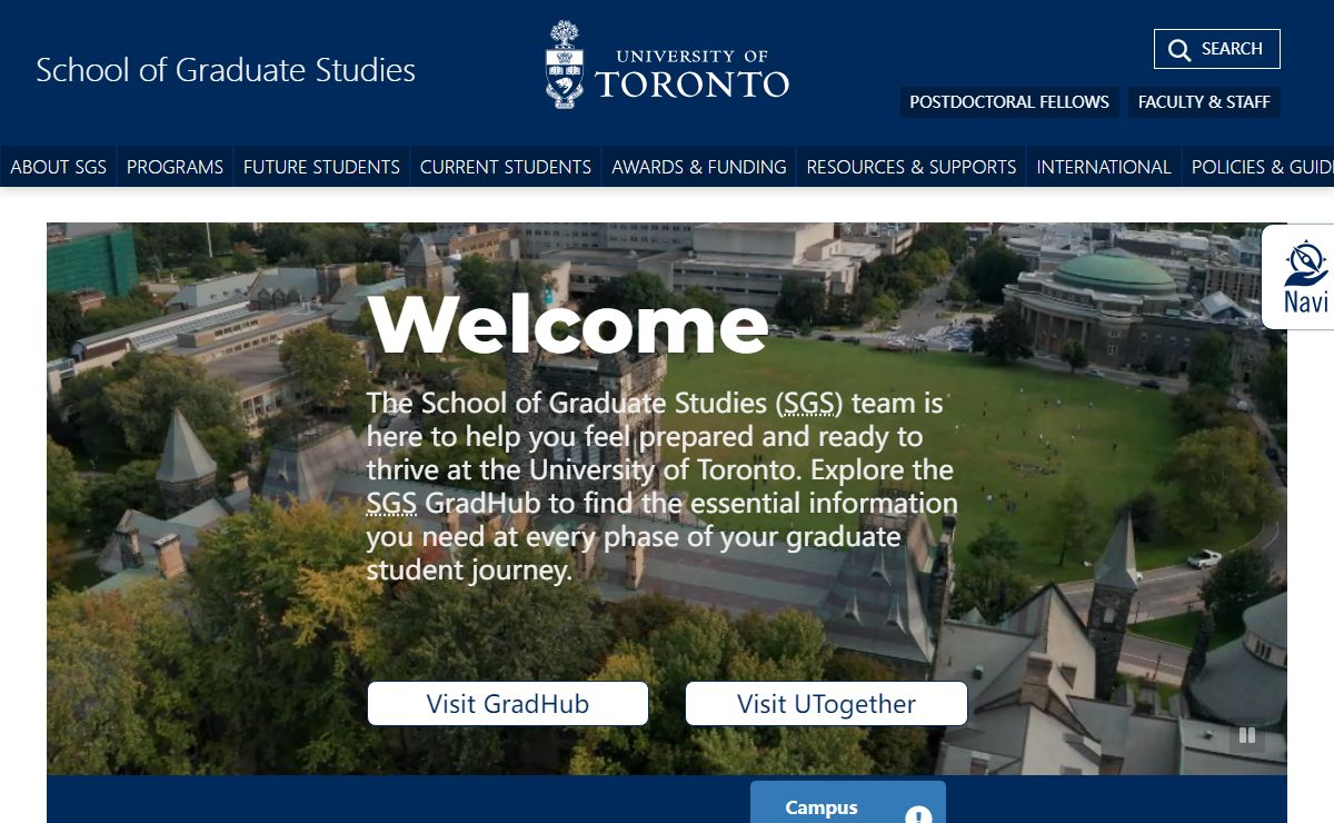 School of Graduate Studies – University of Toronto