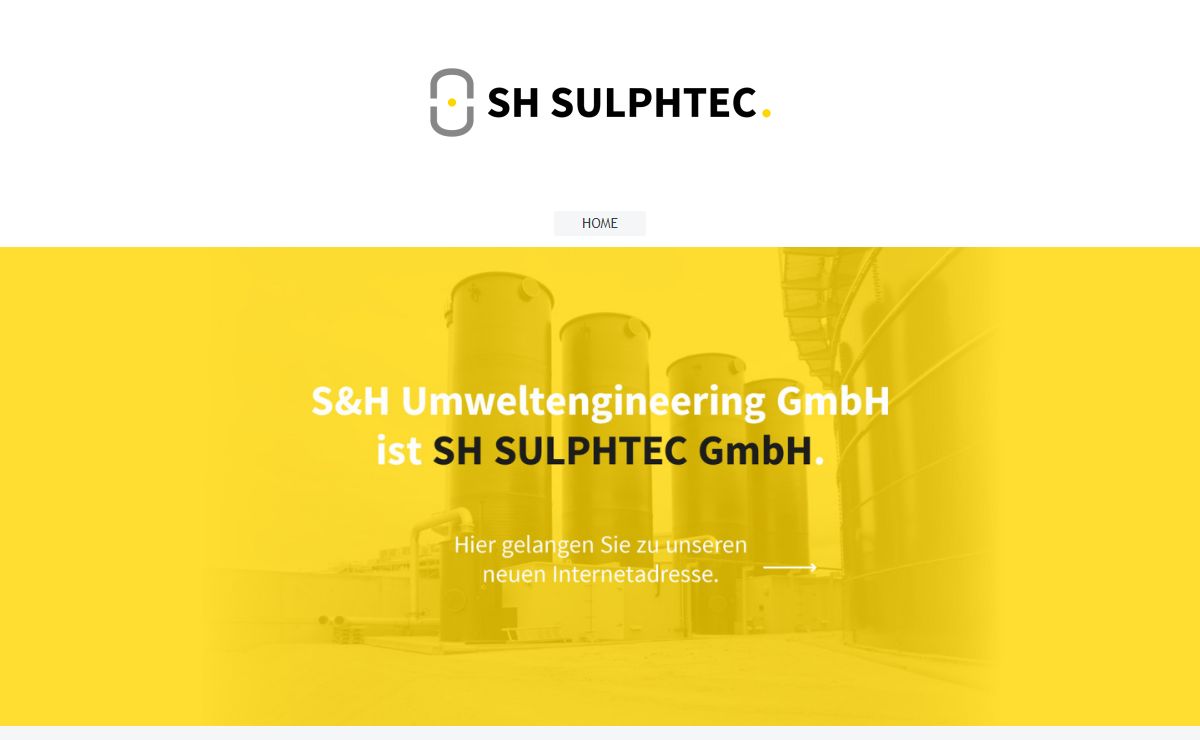 S&H Umweltengineering Vertriebs GmbH - HOME