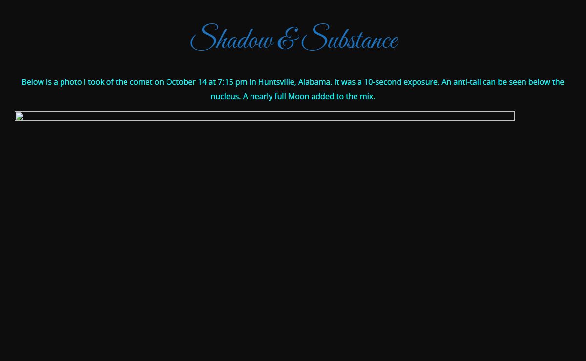 Shadow & Substance