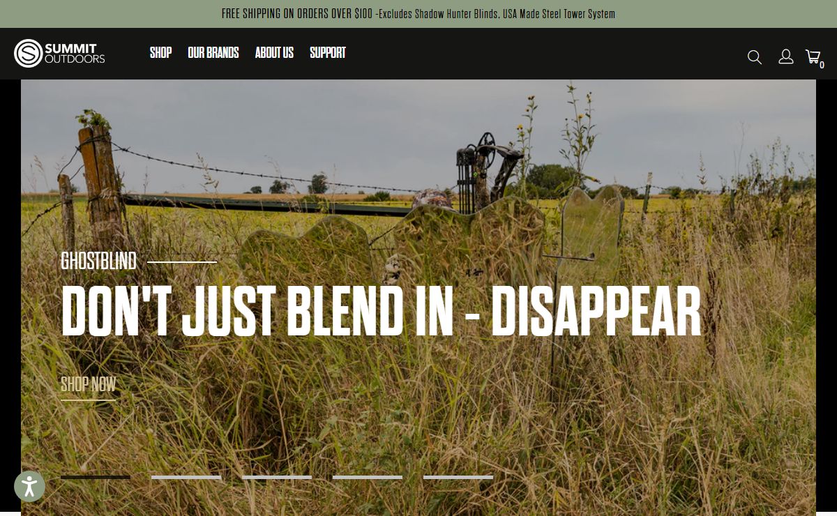 Professional Grade Hunting Blinds | Shadow Hunter Blinds | Deer Blinds