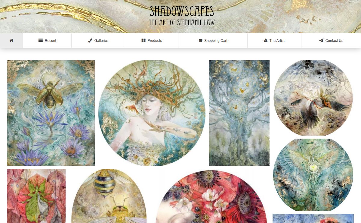 Shadowscapes - The Art of Stephanie Law