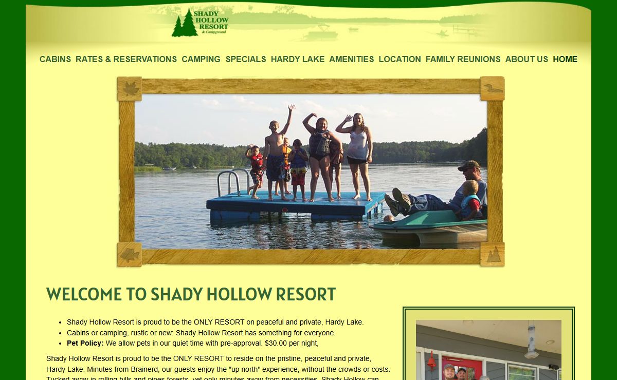 Shady Hollow Resort