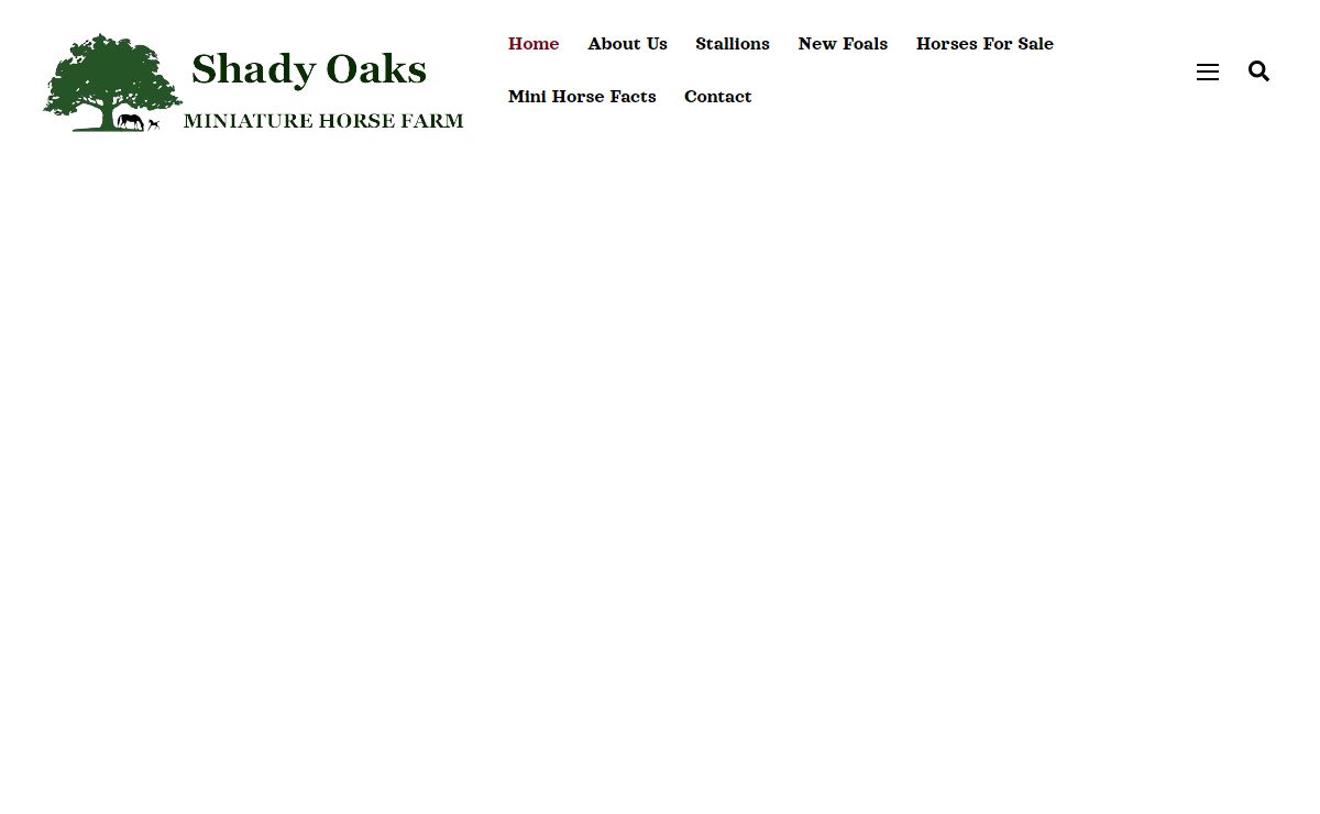 Shady Oaks Miniature Horse Farm