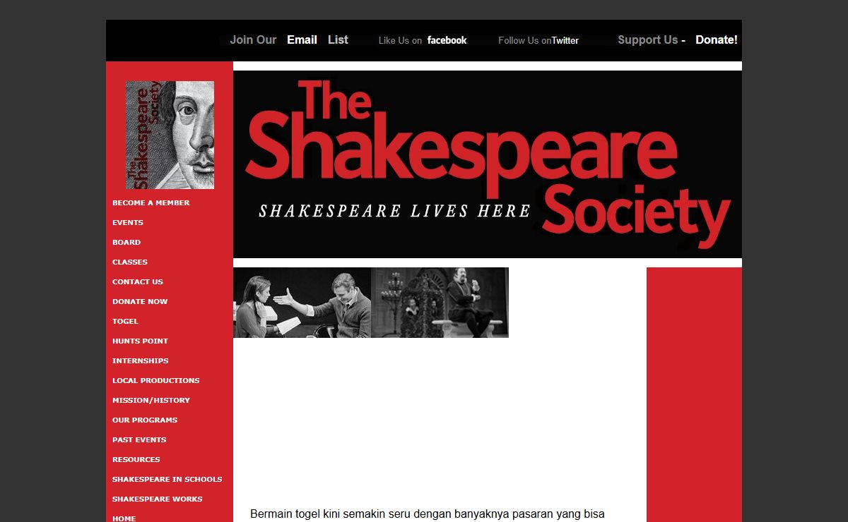 The Shakespeare Society
