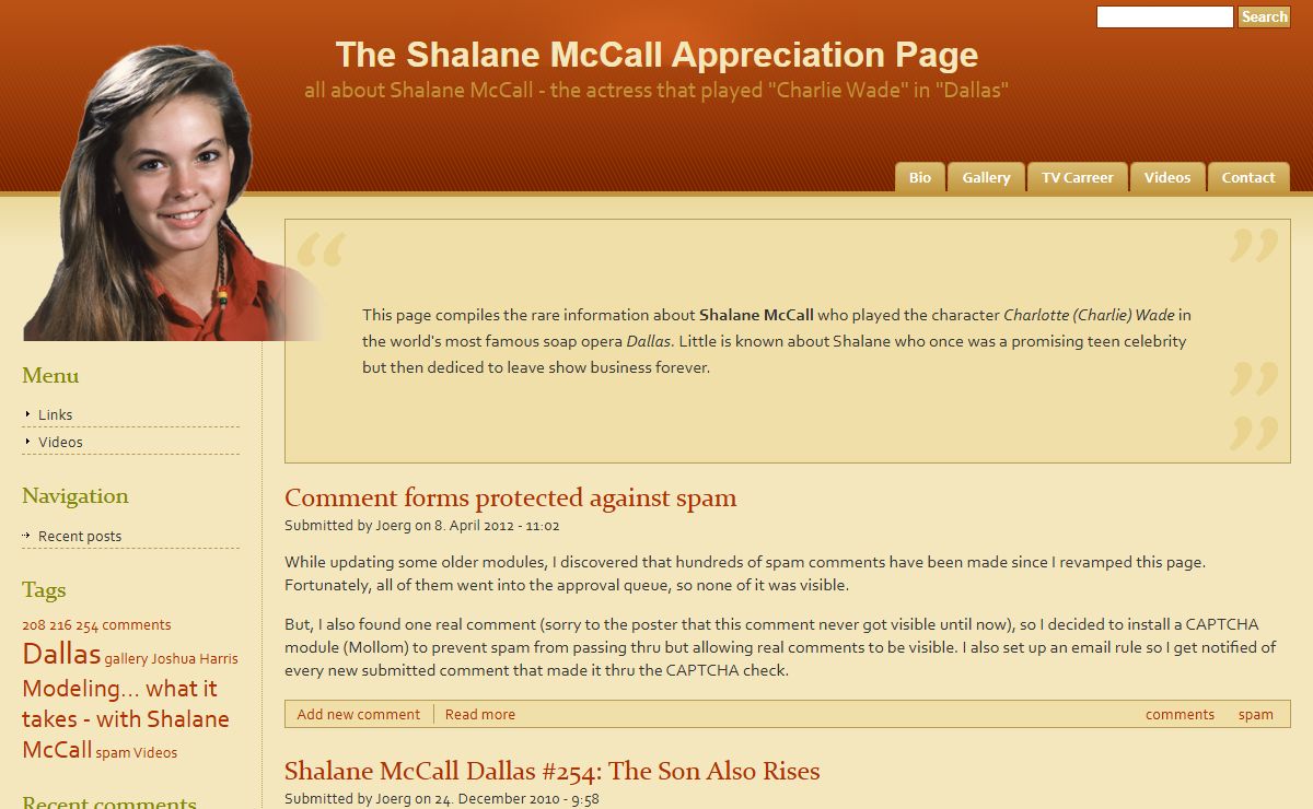The Shalane McCall Appreciation Page | all about Shalane McCall - the actress that played "Charlie Wade" in "Dallas"