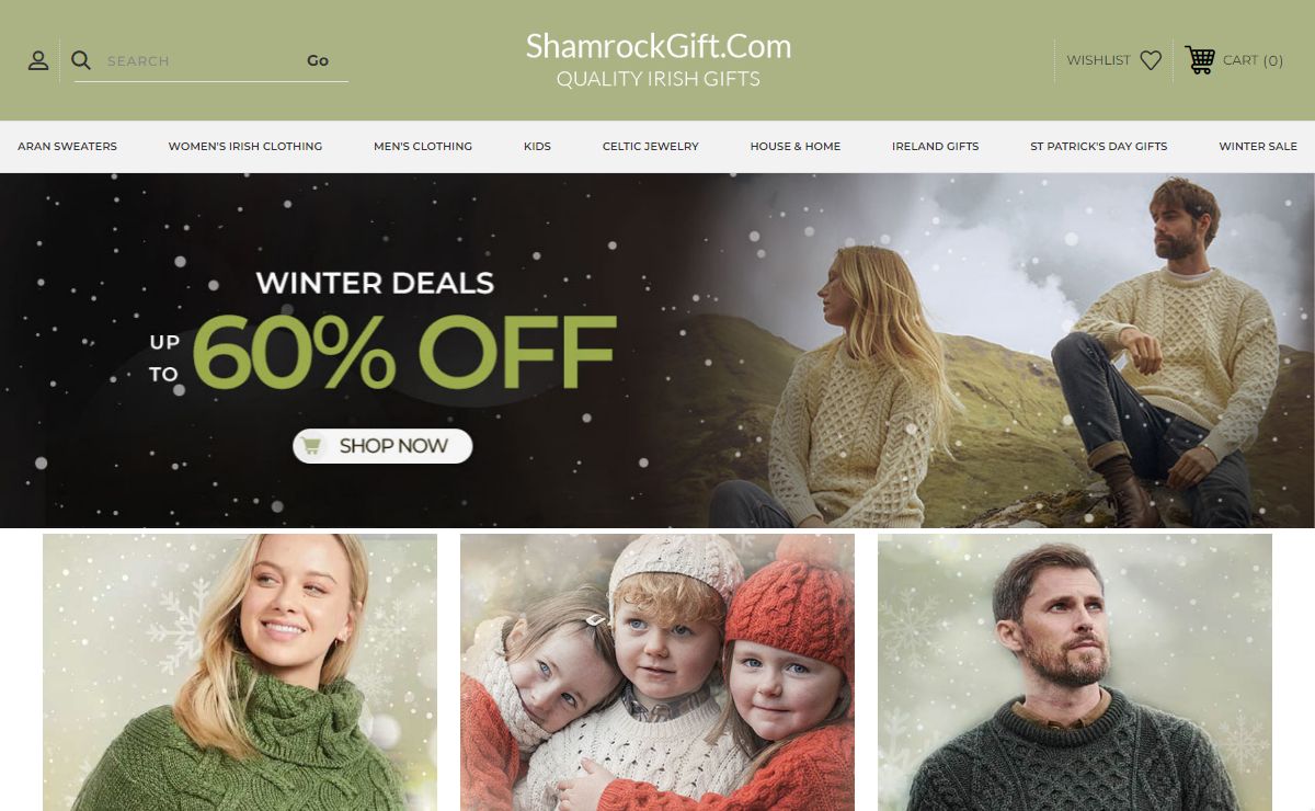 Irish Gifts Online | Traditional Irish Gifts Shop | ShamrockGift.com