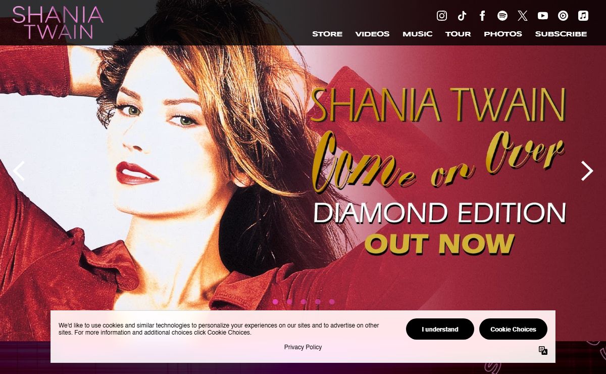 Home - Shania Twain