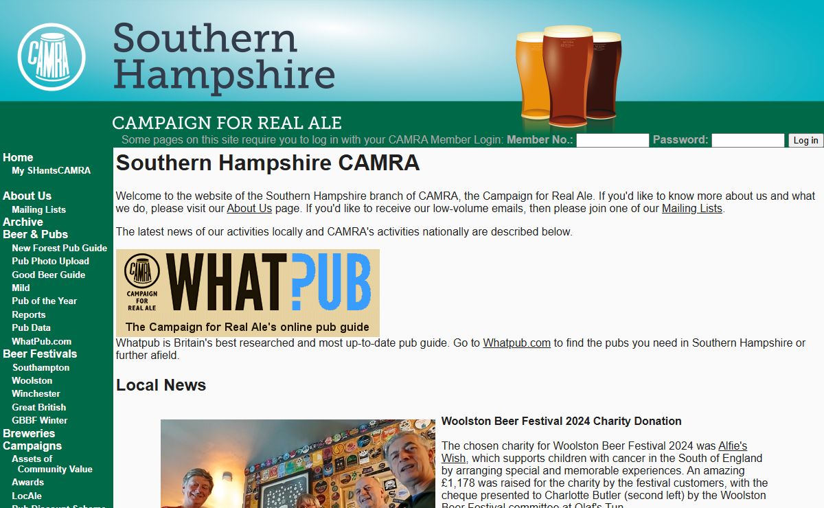 South Hants CAMRA - Home Page