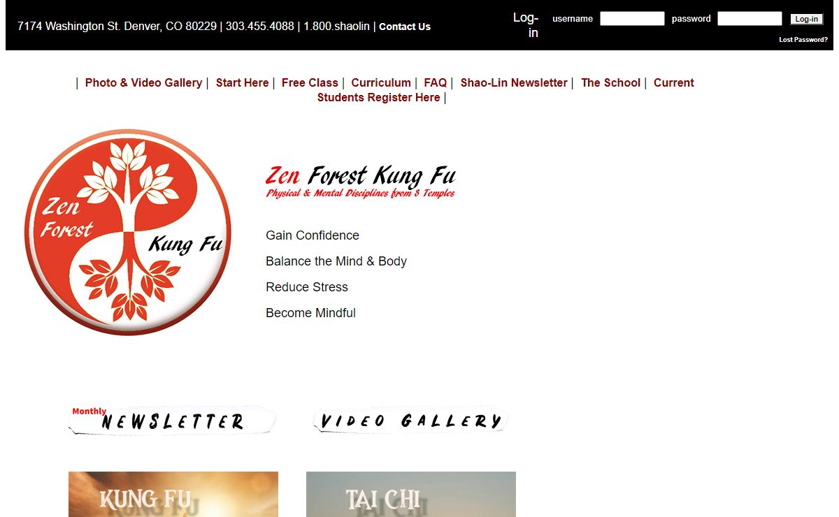 Shao-Lin Kung Fu & Tai Chi