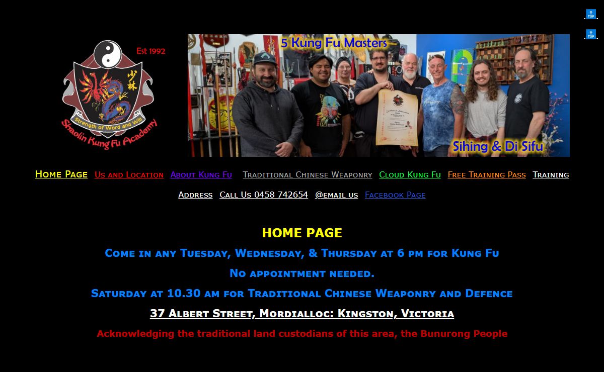 Shaolin Kung Fu Academy Mordialloc (Martial Art and Traditional Chinese Weaponry)