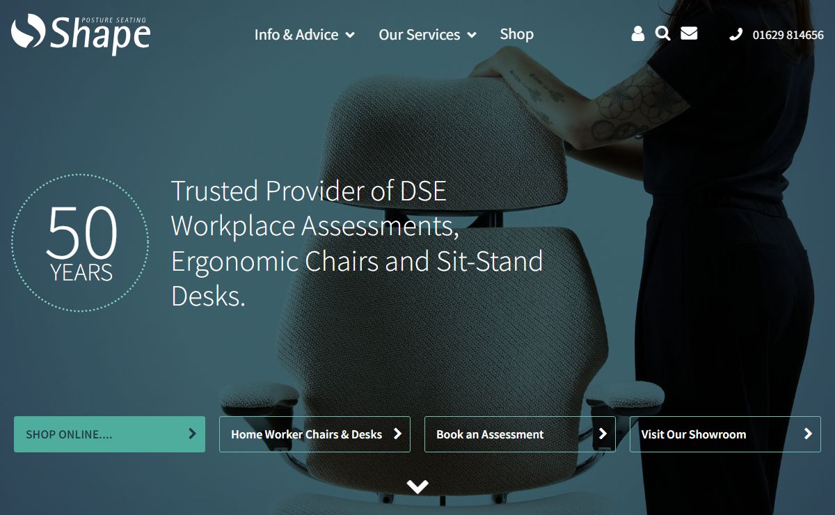 Shape Posture Seating - The Home of Ergonomic Furniture